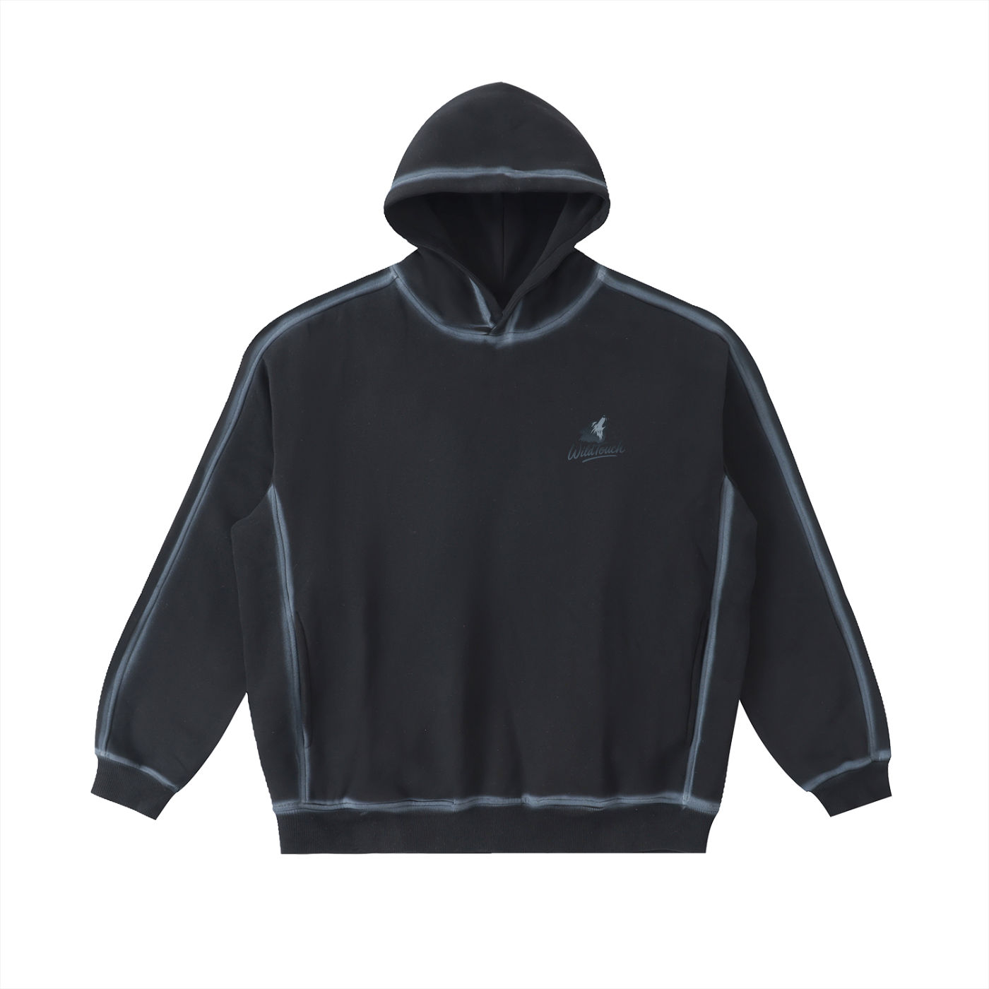 WILDTOUCH™ | Hoodie polaire effet délavé soleil – Edge