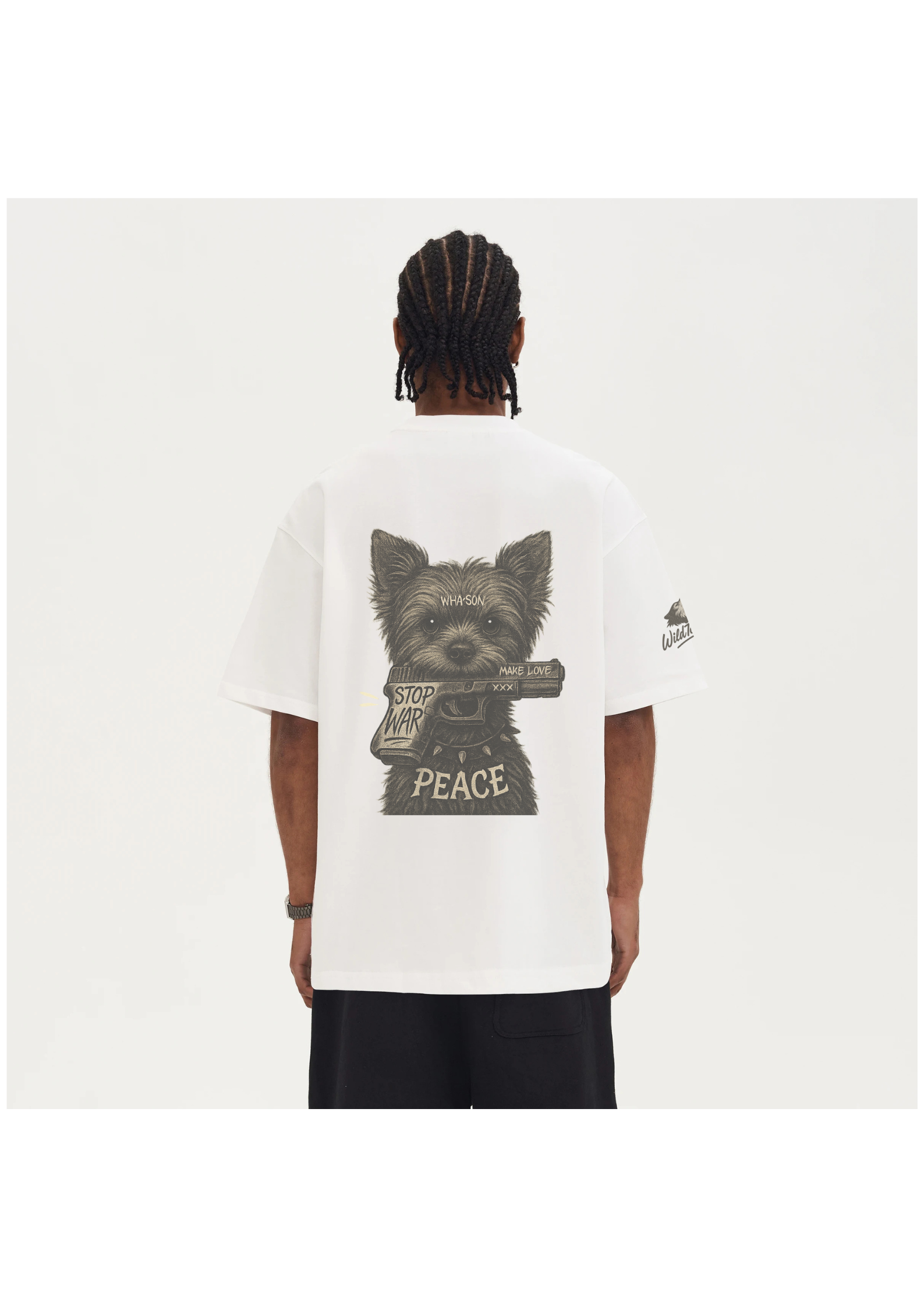 YORKSHIRE™ T-shirt coupe carrée 280 g/m² – Silence Gun